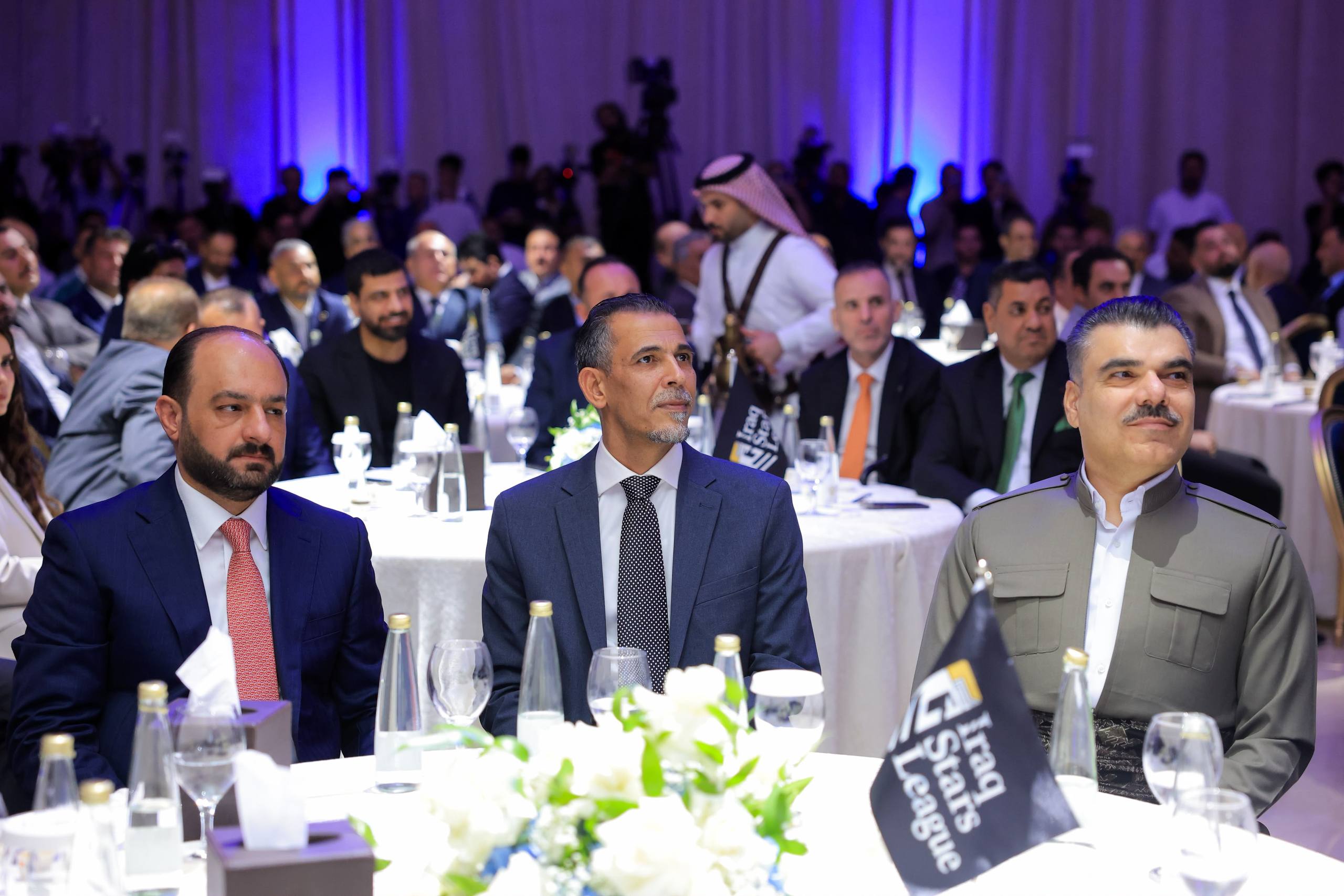 جانب مصور من الحفل الرسمي لتدشين دوري نجوم العراق للموسم 2026 - 2027
